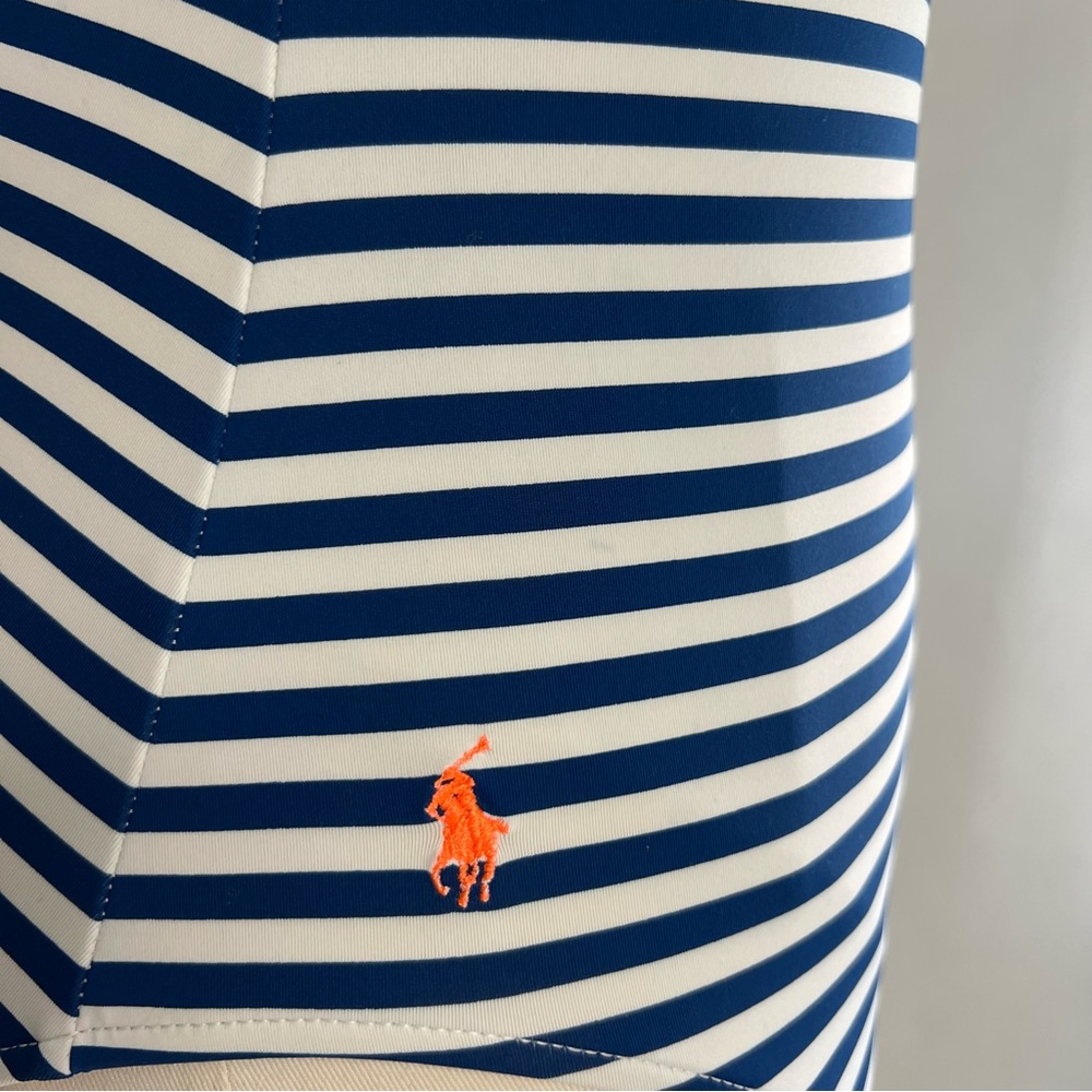 POLO RL Stripes On-Piece Swimsuit - Picture 8 of 8
